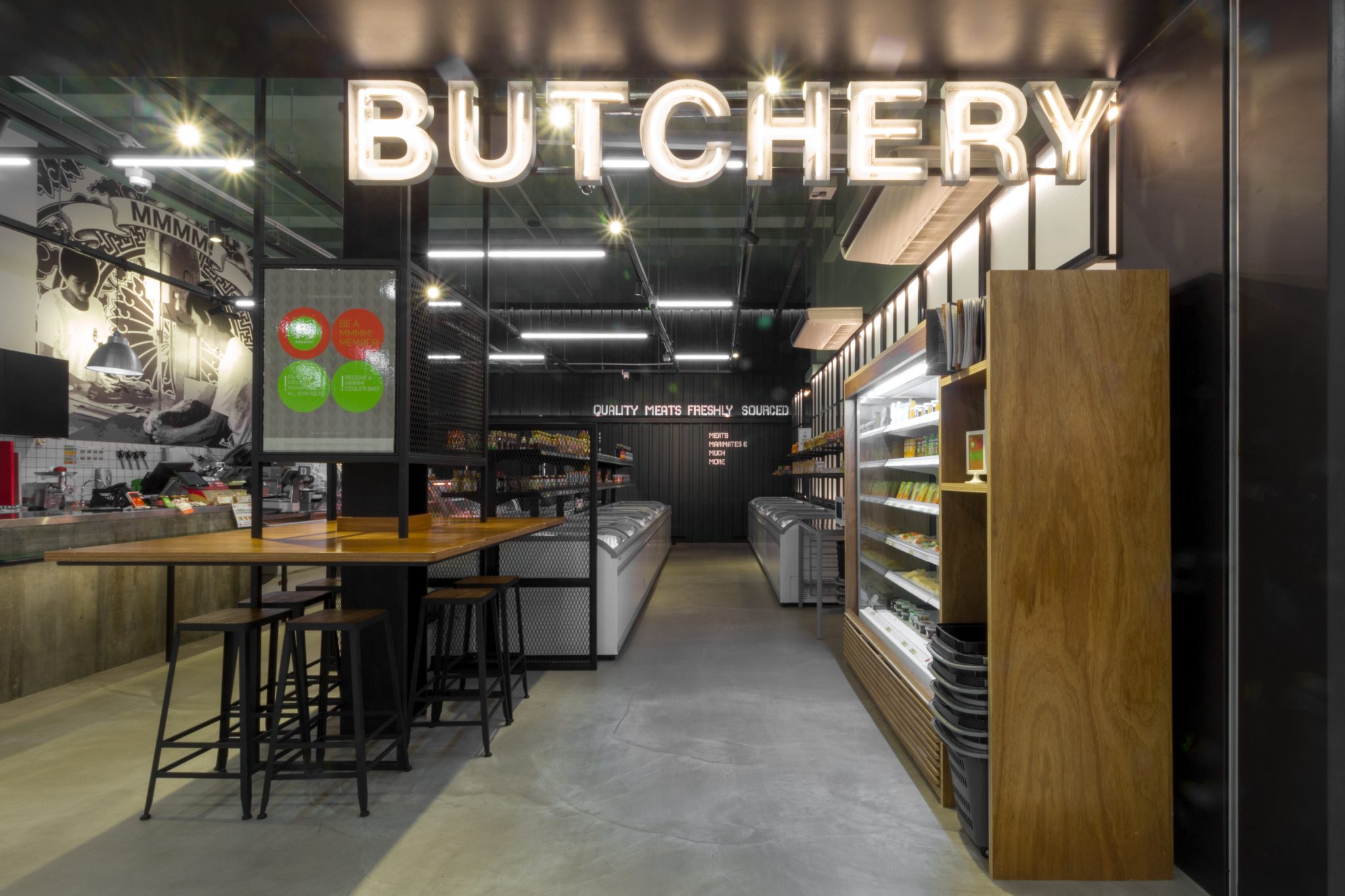 MMMM! at Chai Chee by PIU: retail interior detail